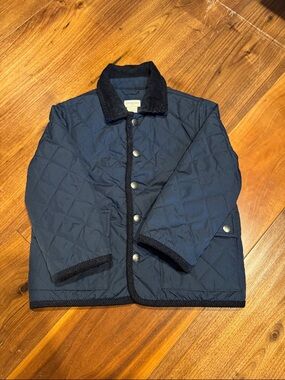 J. Crew Navy Quilted Kids' Jacket